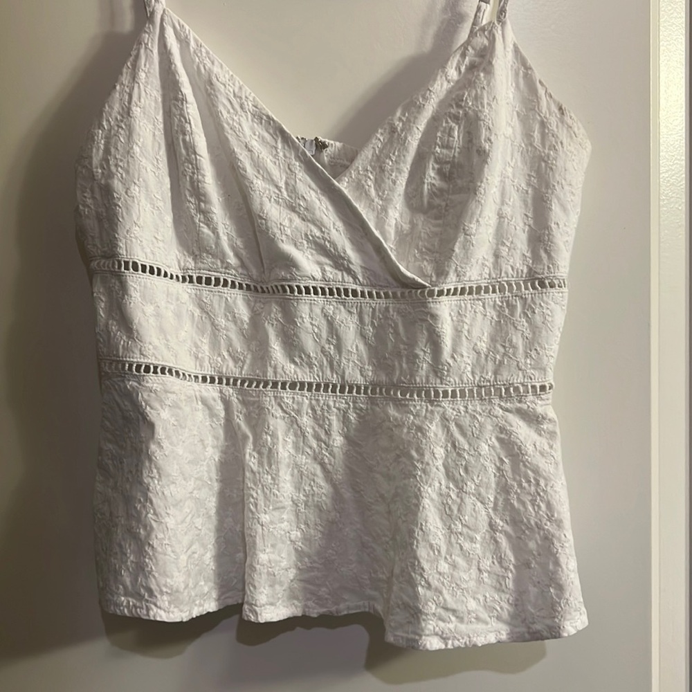 White tank top!